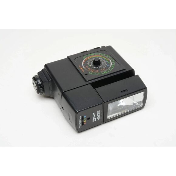Vintage Sunpak Auto 411 Electronic flash, clean, nice design w/insytuctions - Picture 1 of 4